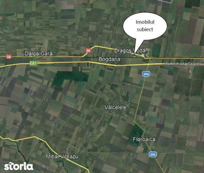 Cota 1/2 din Casa si teren-Comuna Dragos Voda, Judetul Calarasi - 3