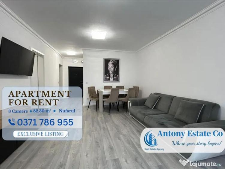 Apartament de inchiriat, 3 camere, Victoria Rezidential ... - 1