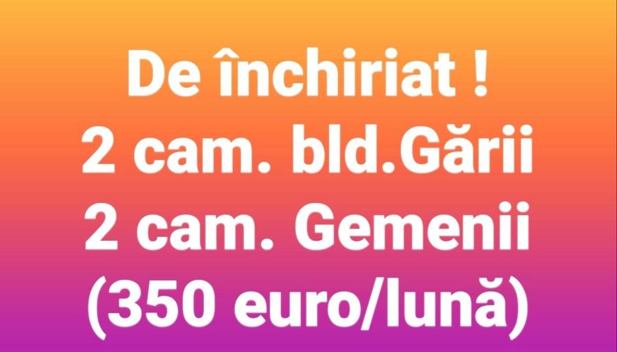 Apartament 2 camere Bld.Garii - 1