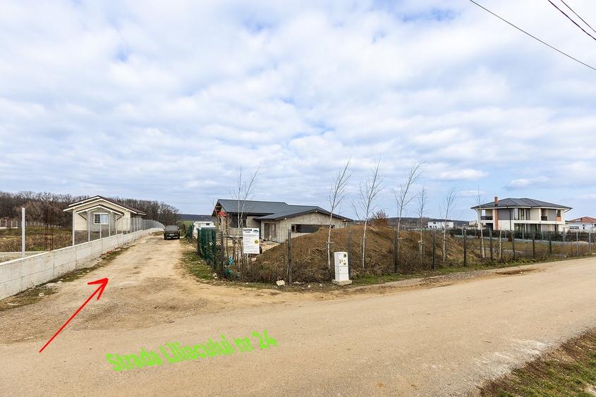 Balotești – teren intravilan cu priveliște superbă, 500–1200 mp, Comision 0% - 1