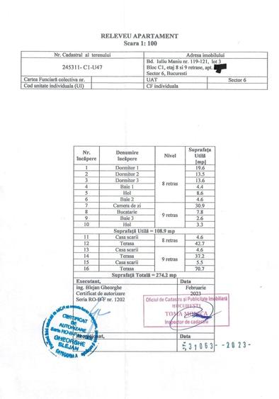 PENTHOUSE METROU PACII I Incalzire Pardoseala I BLOC FINALIZAT I ACTE GATA - 5
