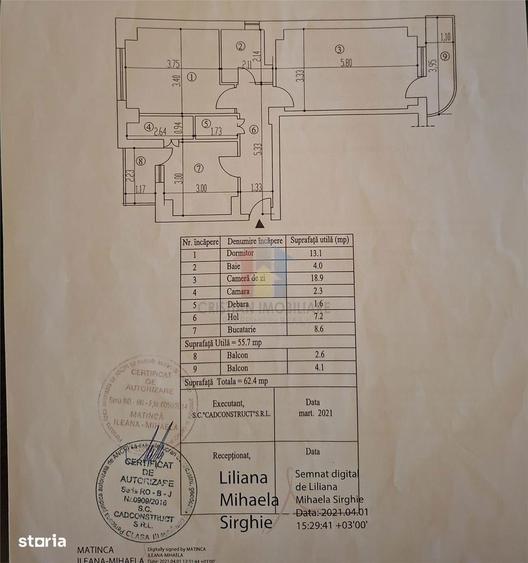 RENOVAT 2 camere Buzaului, etaj 1 + terasa, Mobilat si Utilat - 12