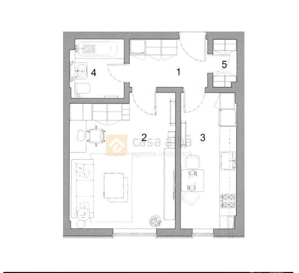 Ultracentral - 1 camera smart home, imobil nou, disponibil mutare - 7