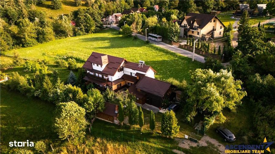 FILM! Casa+pensiune la cheie,1.742 teren de vis, Tohanita, Zarnesti, B - 5
