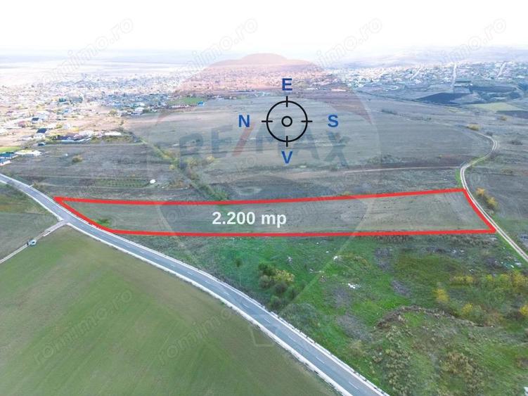 Teren de Vanzare Tulucesti. Potential Logistic, Rezidential 2.200mp - 5