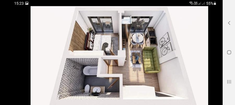 MAMAIA NORD- ap 2 cam, finisate, la 80 metri de malul marii - 4