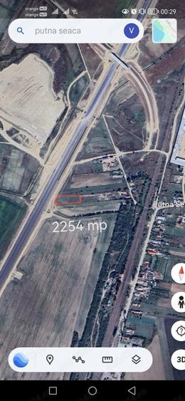 Teren de 2254 mp, în Central