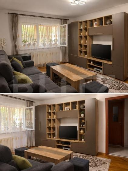 Apartament cu 3 camere decomandat, mobilat în Florilor