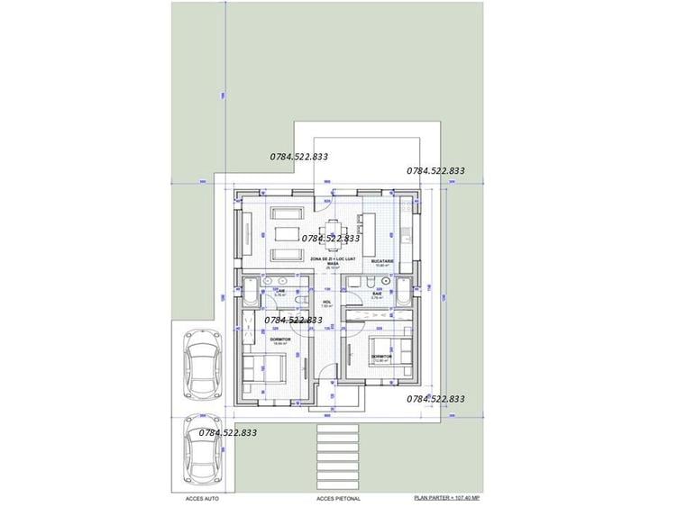 Casa PARTER spatioasa pe partea stanga a comunei Berceni Ilfov - 5