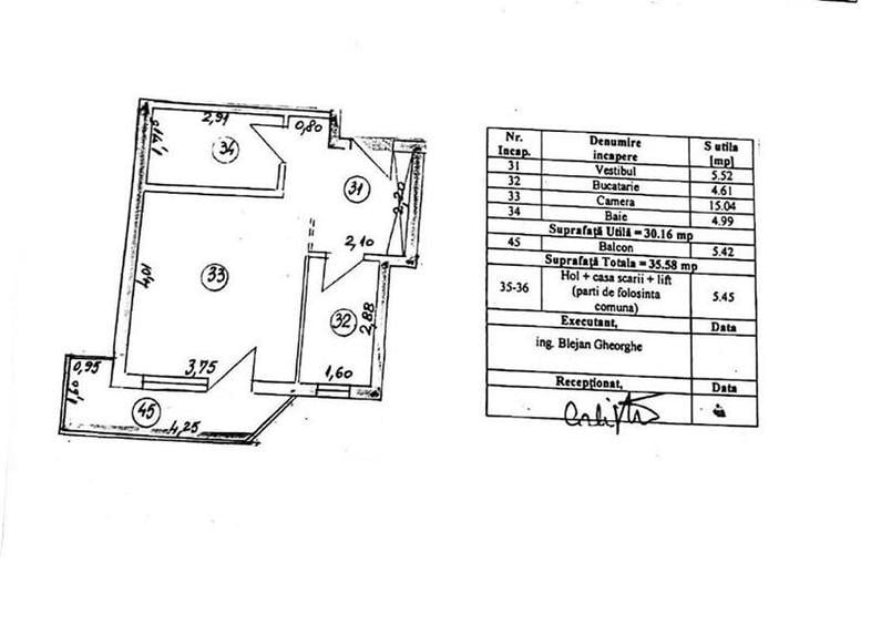 Garsoniera bloc nou Luica - 1