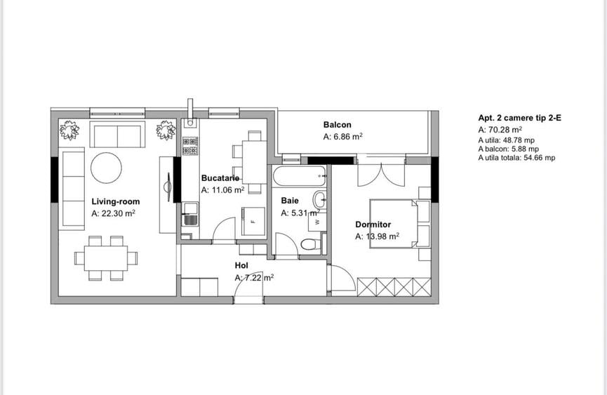 Apartament 2 Camere Dobroiesti-Fundeni - 6