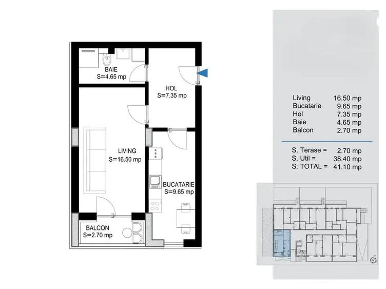 Titan Pallady metrou Garsoniera Decomandata ansamblu deosebit - 6