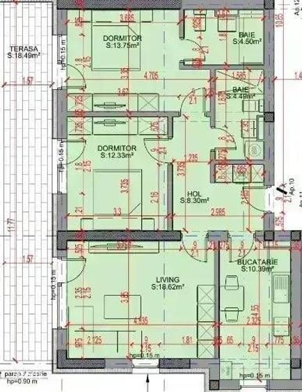 Apartament 3 camere Pallady Promotie Limitata Parcare 5 min Statie STB - 3