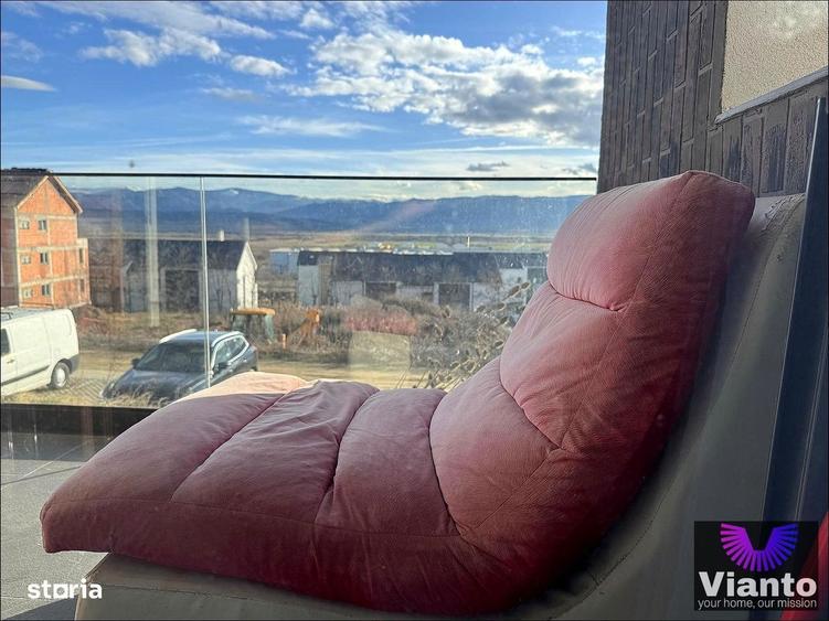 APARTAMENT 2 CAMERE MOBILAT SI UTILAT CU BALCON | VEDERE LIBERA | LOC - 1