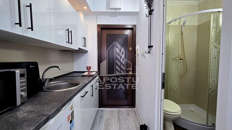 Garsoniera renovata si mobilata complet,  zona Cetatii, Timisoara - 6