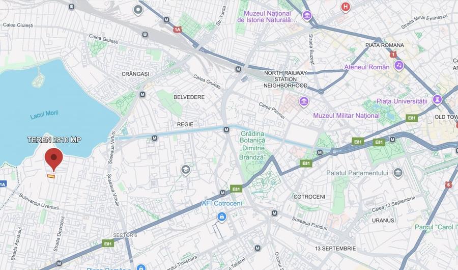 Teren intravilan 2.810 mp - Militari, utilitati , independent de Apanova - 2