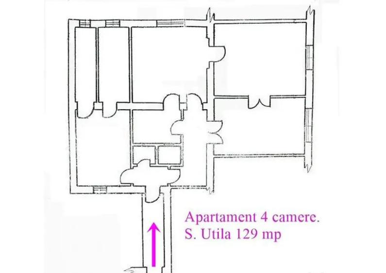 VANDUT! Apartament cu 4 Camere in Palatul Bohu?, Arad - 7