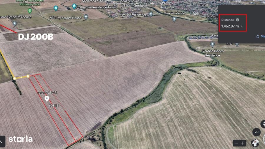 Teren intravilan de vanzare I Oportunitate de investitie I Tunari - 3