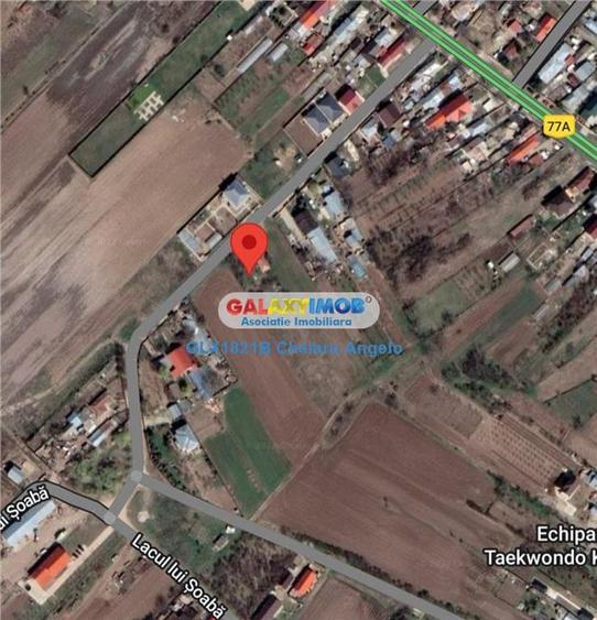 Buftea-Samurcasi, Teren 1560 mp,dubla deschidere 13.5 ml, comision 0% - 1