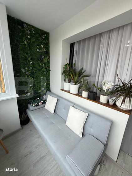 Apartament 2 camere, decomandat, cu balcon, mobilat si utilat, aer con - 6