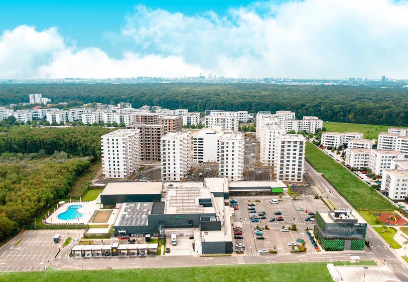 Studio dublu, 56mp utili cu balcon, Padure Baneasa - 11