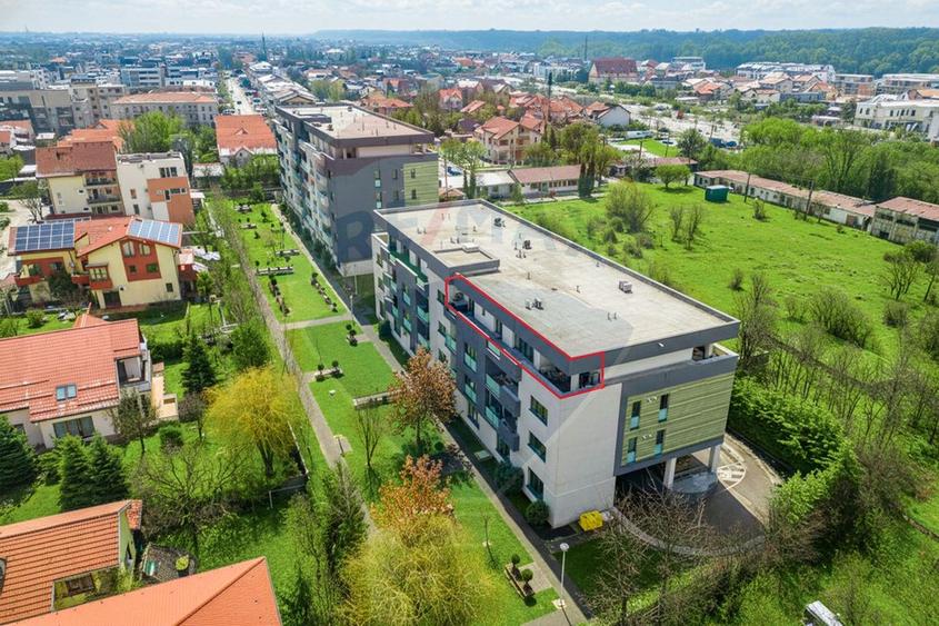 3 camere tip penthouse | Terasă panoramică 46 mp | Rivendelle - 19