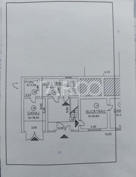 Casa de vanzare 6 camere 260 mp gradina zona foarte linistita Cisnadie - 22