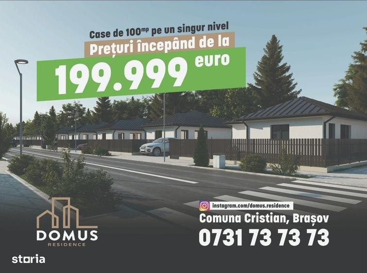 Casă cu 3 camere în Cristian