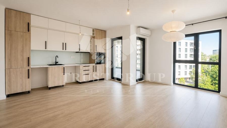 Apartament cu 3 camere semidecomandat în Domenii