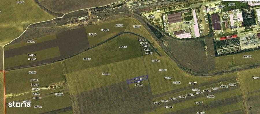 Teren extravilan 2000 mp - cu acces din zona Industriala a Constantei - 3