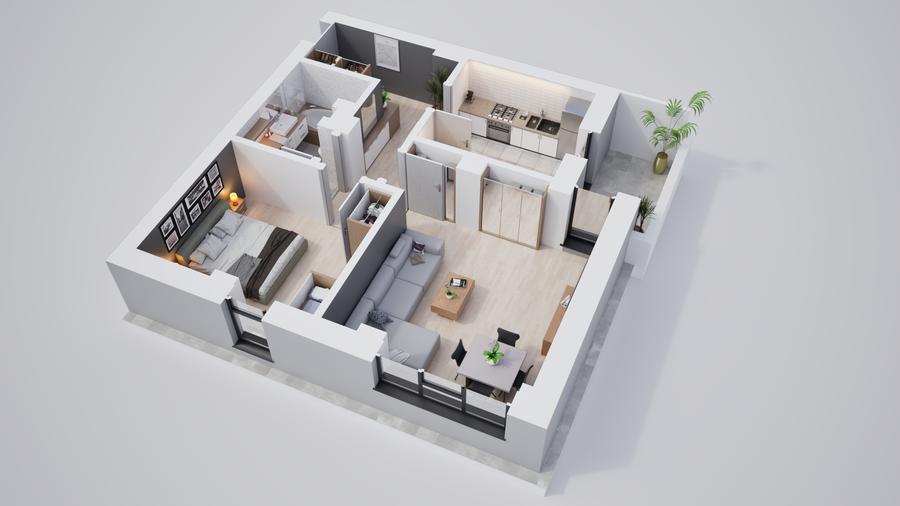 Apartament 2 camere intr-un complex cu parc privat - Respira aer curat acasa - 7