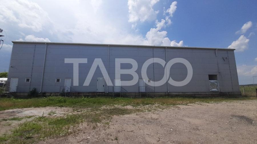 Hala de 1849 mp plus teren de inchiriat in zona Veterani Sibiu - 3