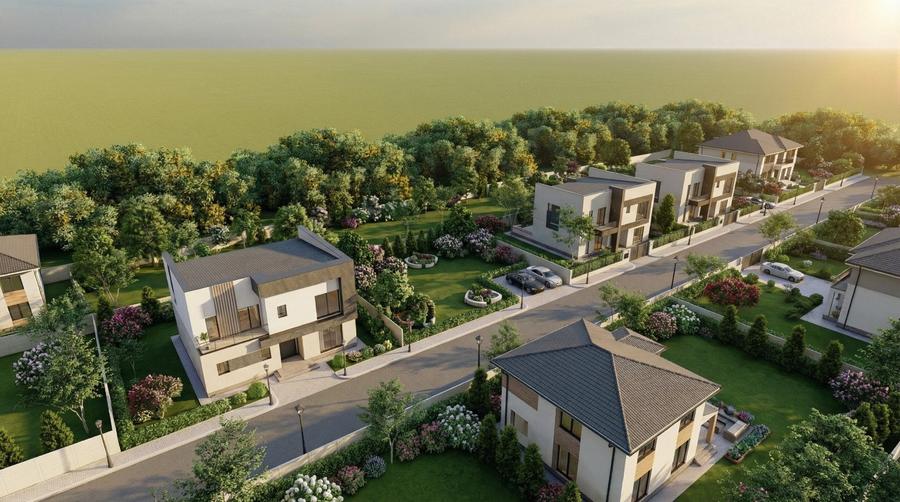 Casa individuala cu 5 camere. Teren 400 mp. Comision 0 - 2