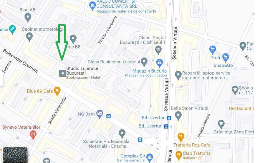 Garsoniera Orsova/ Veteranilor Lujerului 40 m2, et 3/4, bloc 1990. - 3