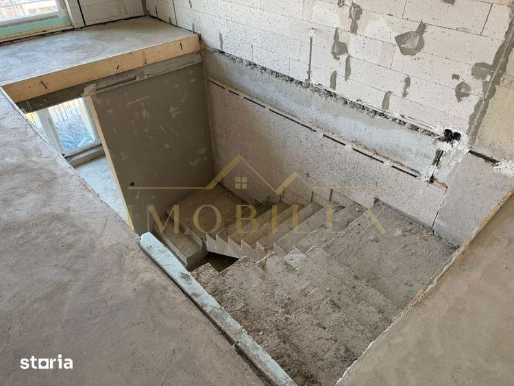 Apartament semifinisat 2 camere , 60mp, terasa, zona Sopor - 3