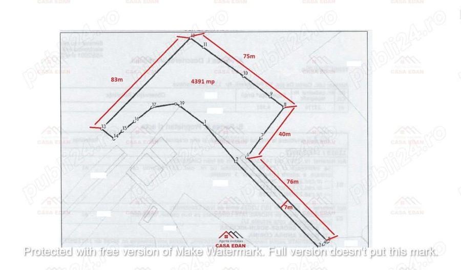 Teren intravilan in Cornu de Jos--4391 mp--43e - 10