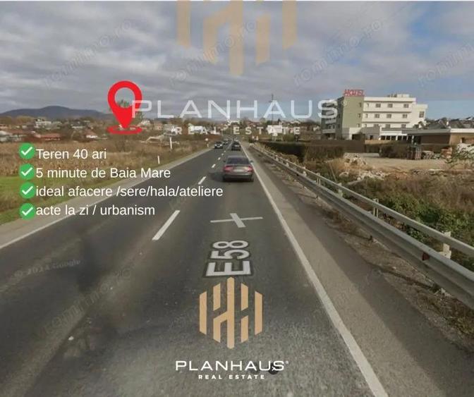 Teren , 40ari , Recea ,hotel Romanita , investitie ,comision 0 % - 2
