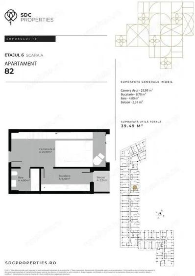 Apartament 1 camera in Gheorgheni - 1