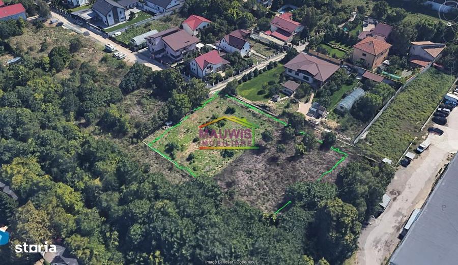 Vand teren 606mp, intravilan in Voluntari strada Galata nr 83 - 2