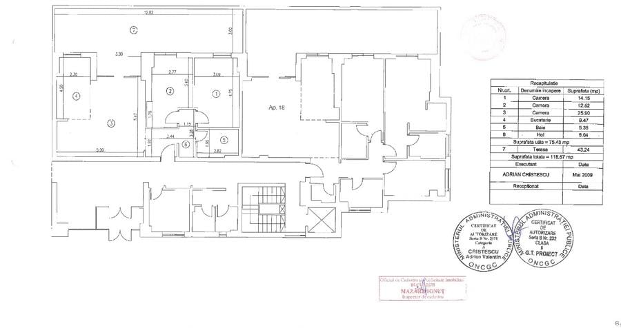 Apartament 3 camere Victoriei  - 7