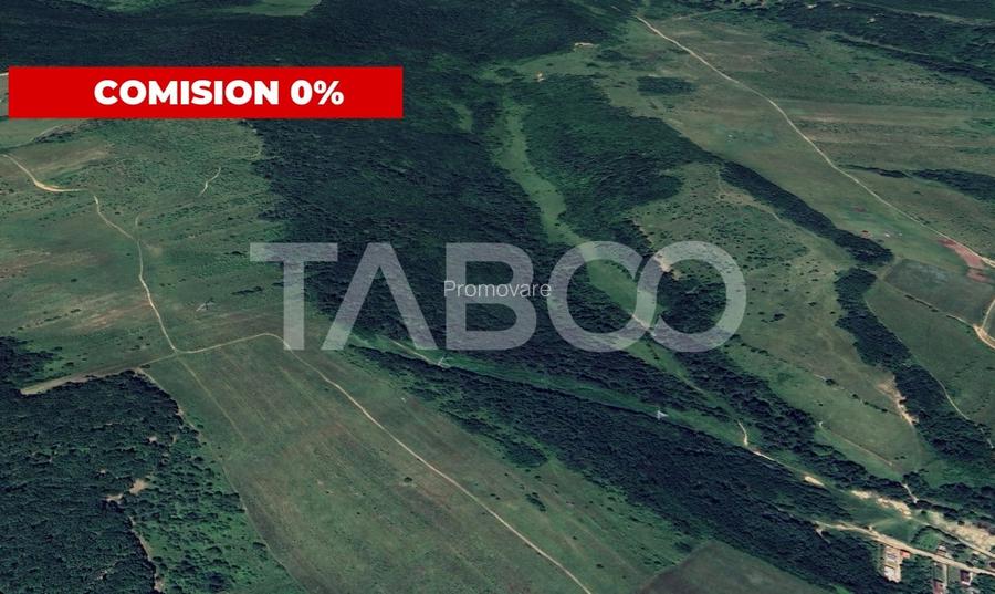 COMISION 0% - Oportunitate investitie - Padure 12,7 hectare Sibiu