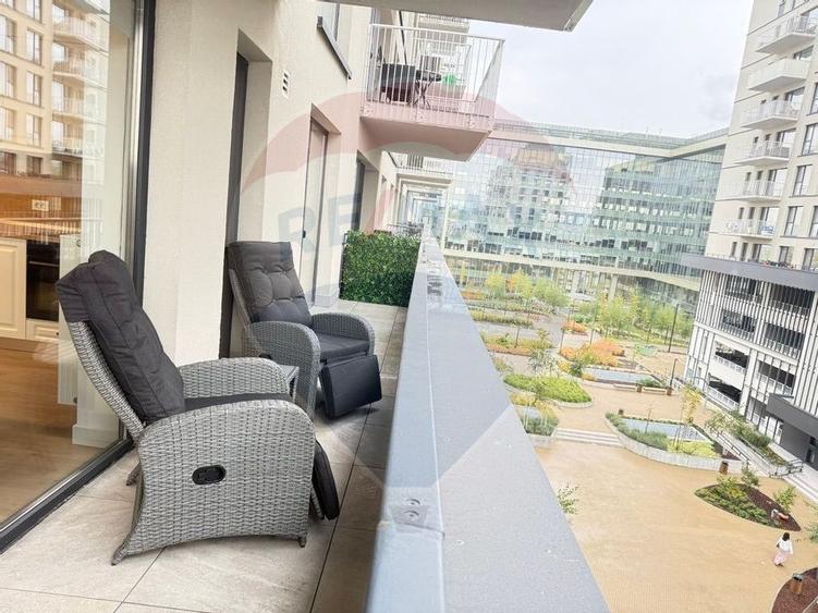 Apartament cu 2 camere de închiriat în Silk District - 14