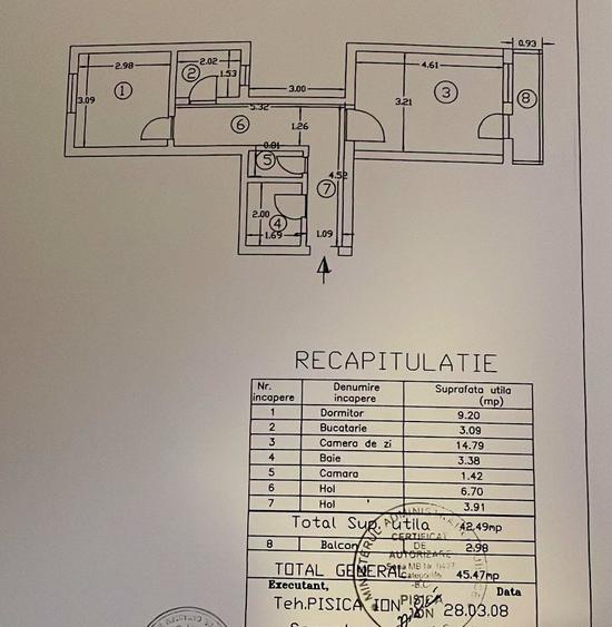 Drumul Taberei, Valea Argesului, decomandat, 45 mp - 12