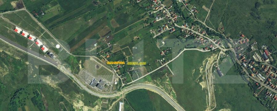 Teren intravilan construibil 2000 mp, Valea Chintaului, curt - 1