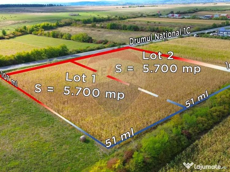 Un lot de teren sau parcela intreaga de Vanzare sau schim... - 3