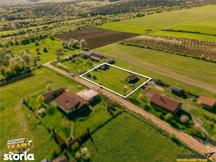 Cauti liniste aproape de oras? Teren 1.500 mp cu casuta in Calnic, Cov - 3