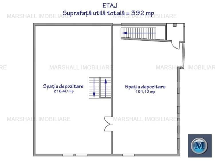 Spațiu industrial, de 798.54998779297 mp, în Exterior Vest