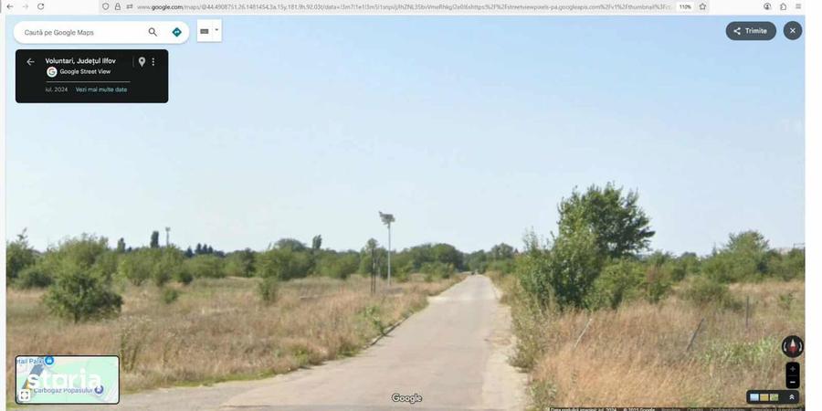 Teren intravilan Pipera - Voluntari 1254 mp (Proprietar)- Negociabil - 1