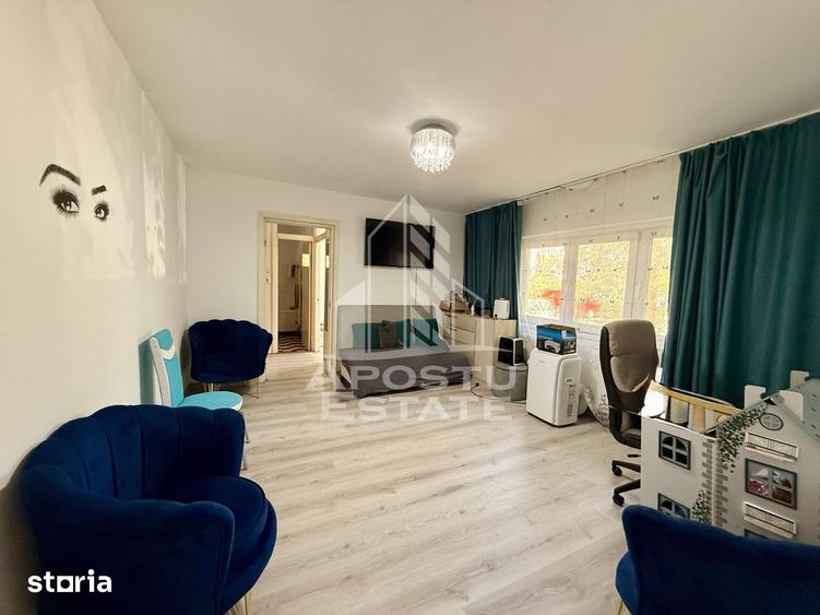 Apartament cu 2 camere semidecomandat în Est