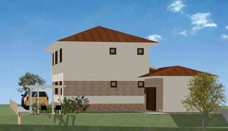 vand vila P+1 in constructie - cartier nou intrare troita Cumpana - 5